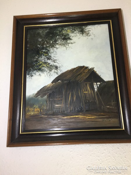 Tibor Bán (painting called góré)