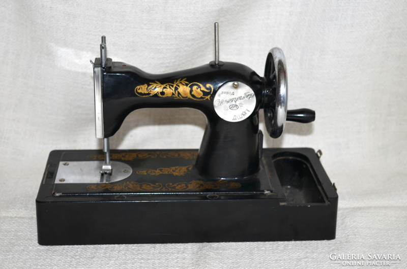 Old russian kid sewing machine