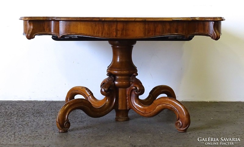 1H301 antique spider leg open table neo-baroque table