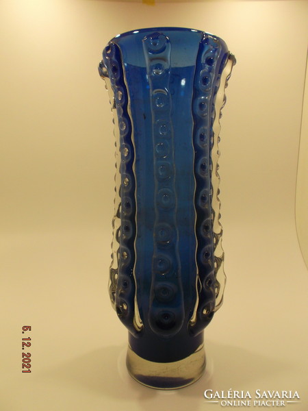 Old large glass vase --- 4 ---