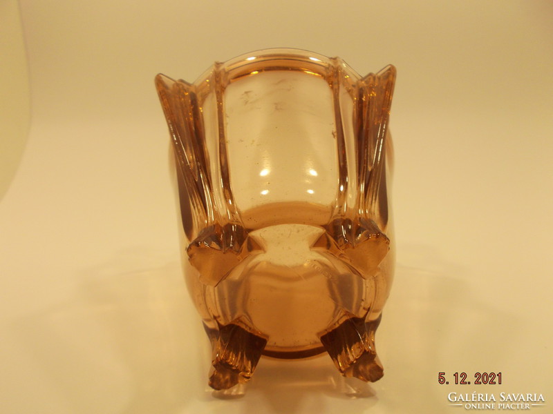 Old large glass vase --- 6 ---