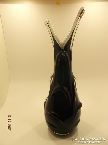 Old large glass vase --- 3 ---
