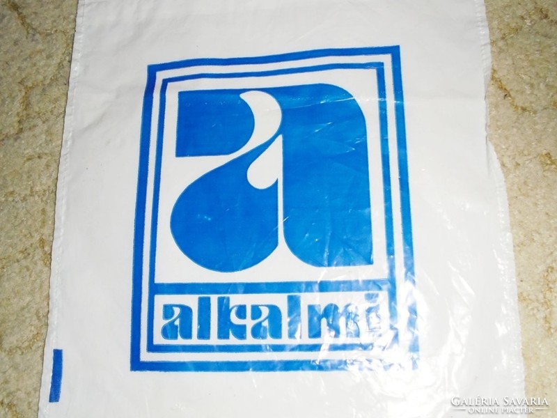 Retro Alkalmi áruház - bolt áruház reklámszatyor reklám nylon nejlon szatyor zacskó - 1980-as évek