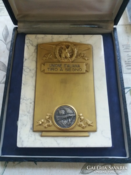 Italy shooter memorial plaque