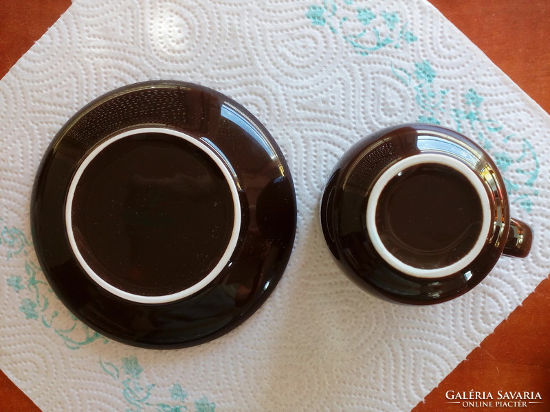Old tchibo conran German porcelain coffee/mocha sets + 2 tchibo spoons in original box