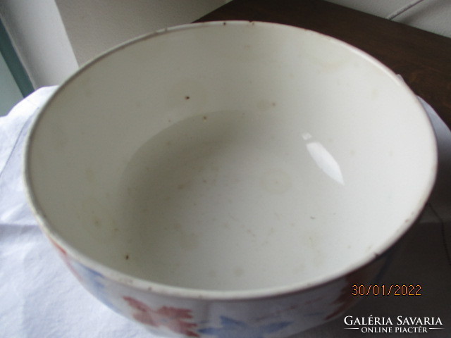 Old marked granite bowl with a diameter of 22 cm.