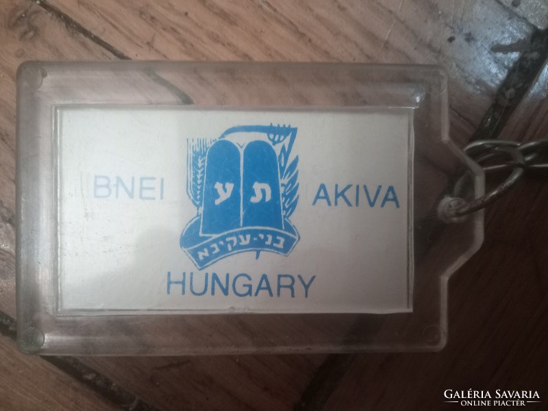 Bnei Akiva kulcstartó az 1980-90-es évekből