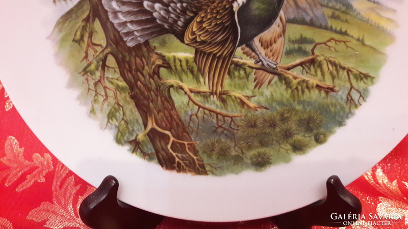 Deaf Hunter Decorative Plate, Porcelain Plate (m1995)