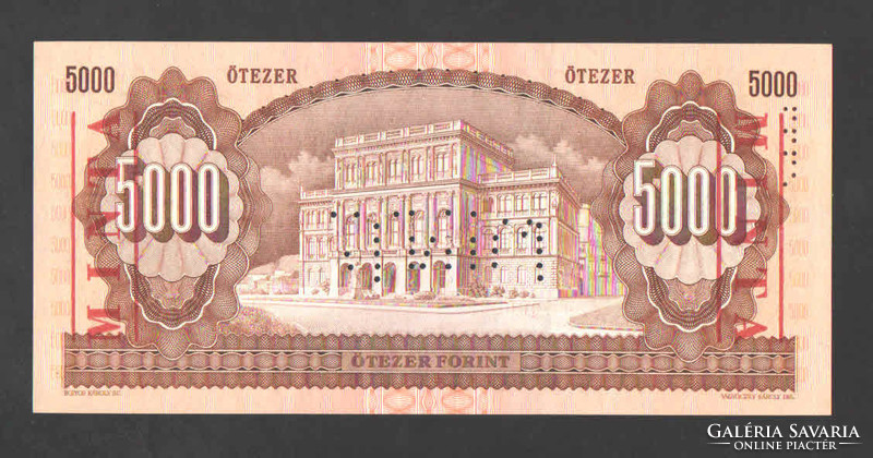 5000 Forint 1990. 