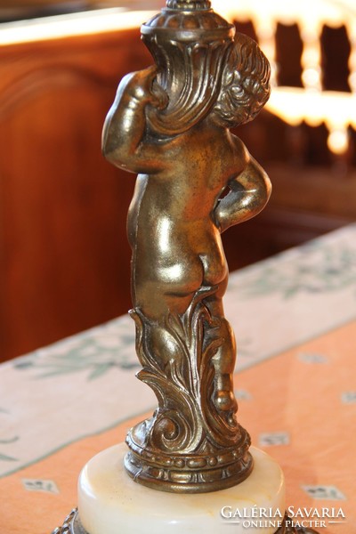 Tiffany különleges figurális lámpa 64 cm
