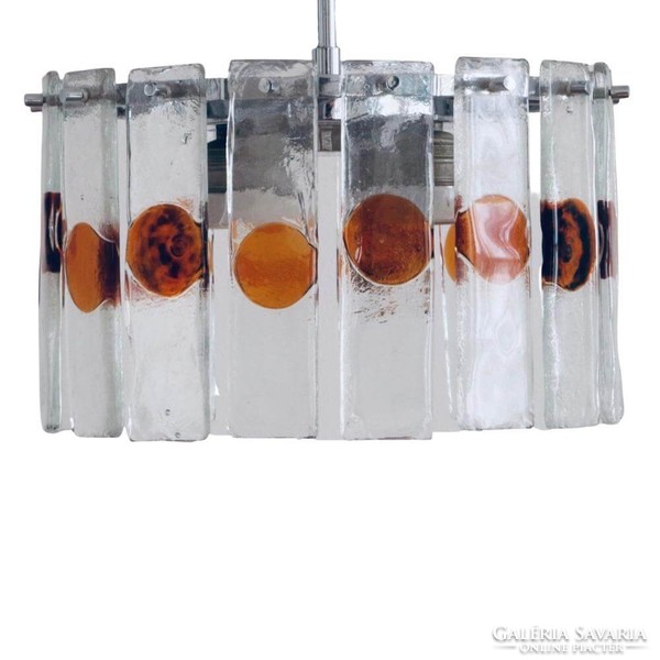 Murano handcrafted glass ceiling chandelier