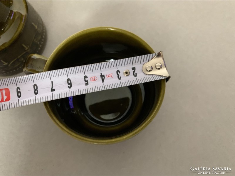 GRÁNIT kávés csésze 6 db. hibátlan
