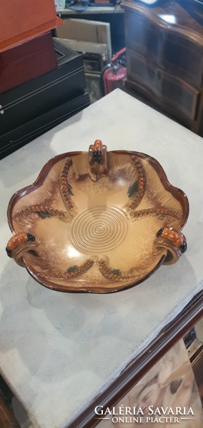 Enzian ceramic centerpiece, offering, flawless, 22 cm in size