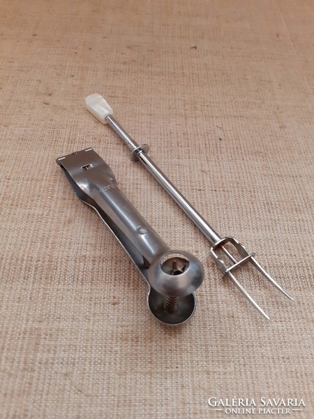 Stainless spring meat needle and marked seed core for sale
