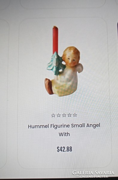 Hummel TMK2 Angel candle holder- angyalka gyertyatartó 6cm
