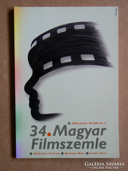 34th Hungarian Film Festival Budapest, 28.-Feb. 2003 4. Publication and book in Hungarian and English