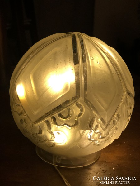 Glass lampshade