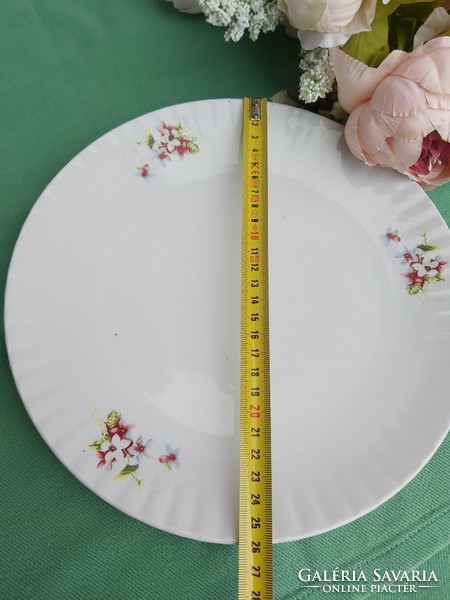 Fabulous flower 26 cm larger flat plate fried plate offering floral