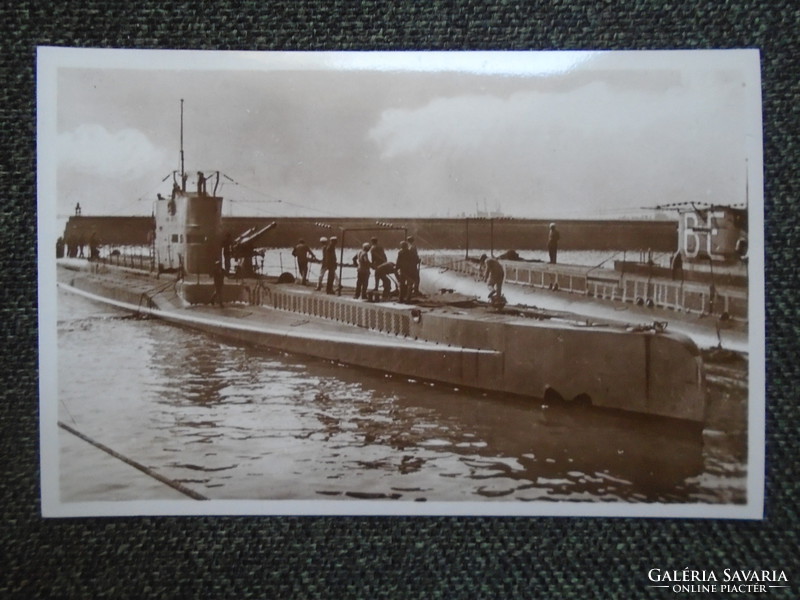 Submarine Paul Chailley - French Postcard i. Vh.