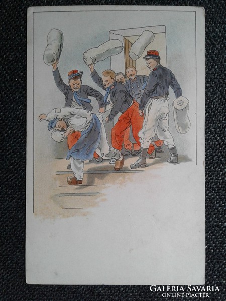 World War I Western Front French Building Card