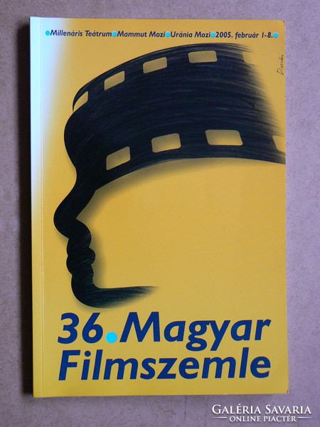 36th Hungarian Film Festival Budapest, 2005. Feb. 1.-8. Publication and book in Hungarian and English