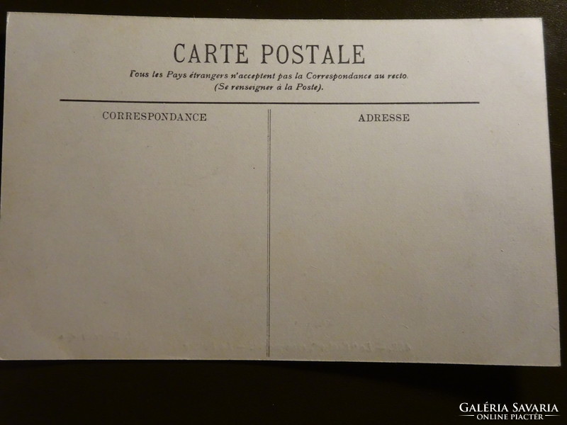 Tengeralattjáró Le Castor - francia képeslap I. vh.
