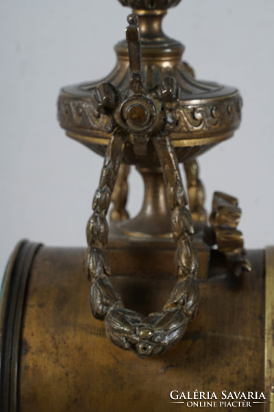 Francia  kandalló óra, 19.század, Japy Fréres