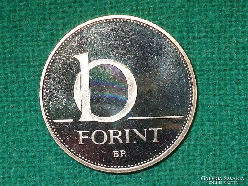 10 Forint 2009! Only 9,000 pcs. ! Mirror beat! It was not in circulation! It's bright!