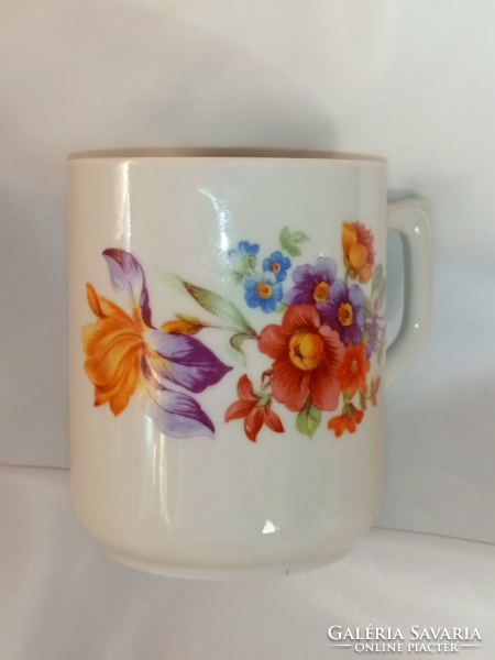Rare, beautiful, zsolnay mug, cup 31.