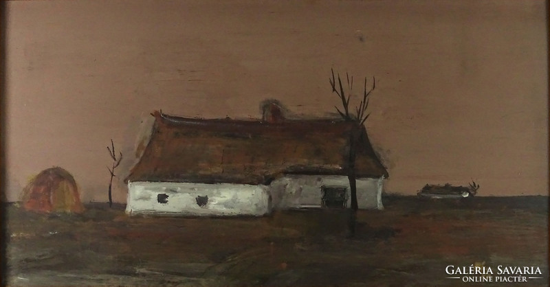 1H368 b.L. Marked: farmhouse 1980