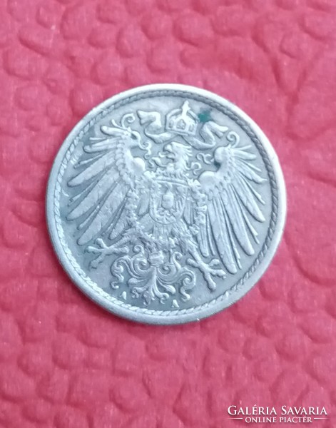 5 German pfennig from 1906