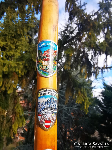 Old Austrian hiking stick
