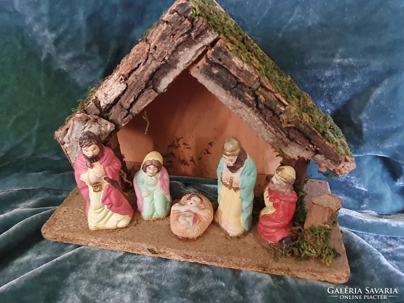 Old nativity scene