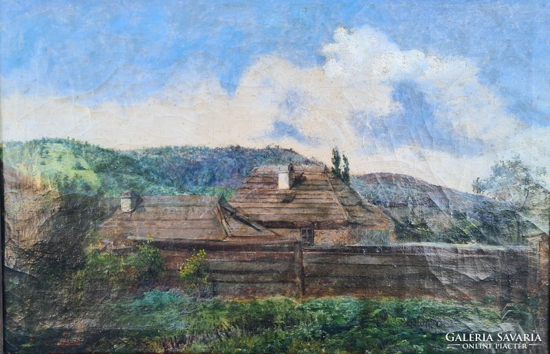 Szemlér Mihály (1833 - 1904) Tájkép