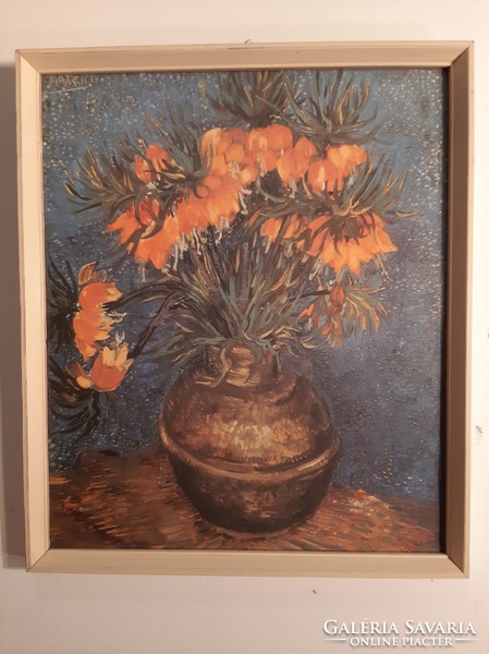 Vincent van gogh: imperial flower - still life - reproduction