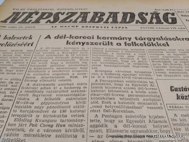 1965 április 8  /  NÉPSZABADSÁG  /  Régi ÚJSÁGOK KÉPREGÉNYEK MAGAZINOK Ssz.:  14887