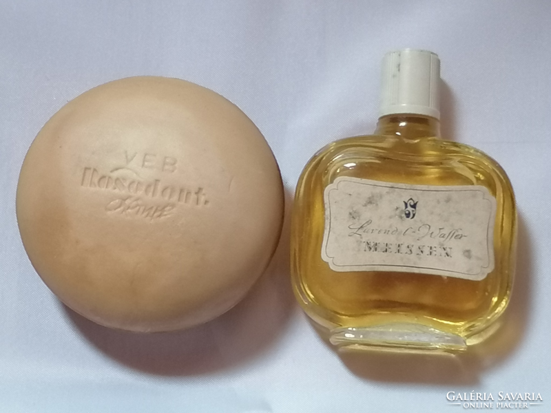 Lavender Jvaffer Meissen vintage parfüm és szappan