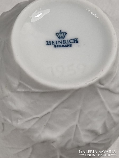 Heinrich  biszkvit porcelán váza