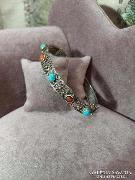 Tibetan silver bracelet