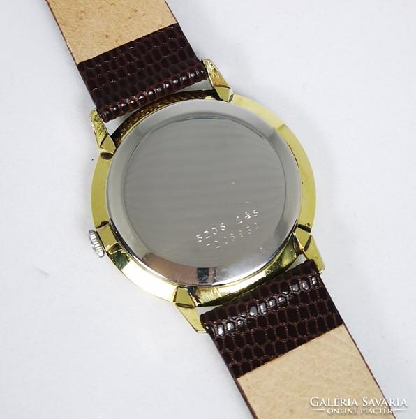 Certina suit watch from 1968! Structure serviced, with tiktakwatch service card, warranty