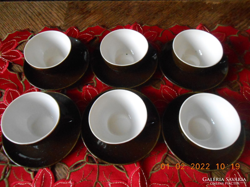 Zsolnay porcelain antique coffee set