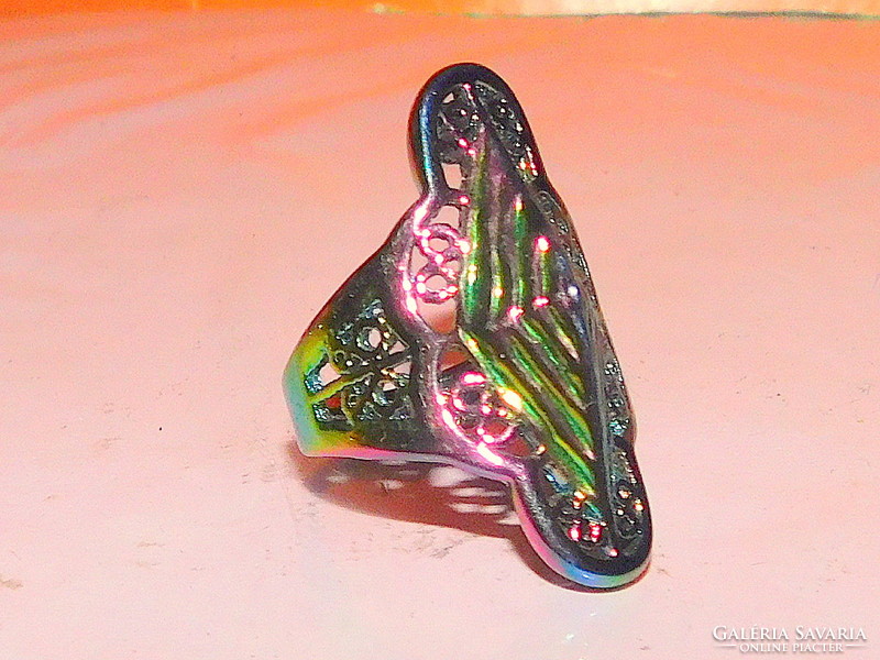 Prestigious ring with rainbow light 7.5-Spectacular beauty