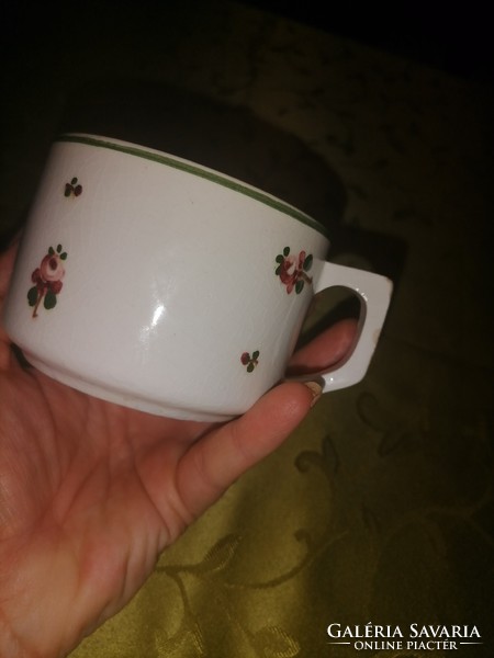 Rare antique raven tea cup