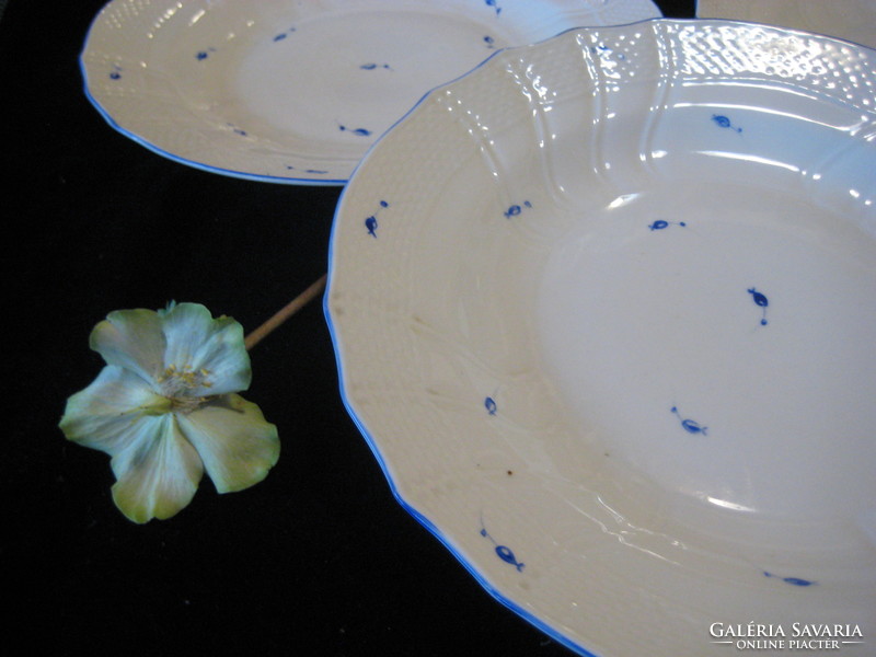 HERENDI ,  3 db  Tertia  lapos tányér   átmérő  25,4  cm