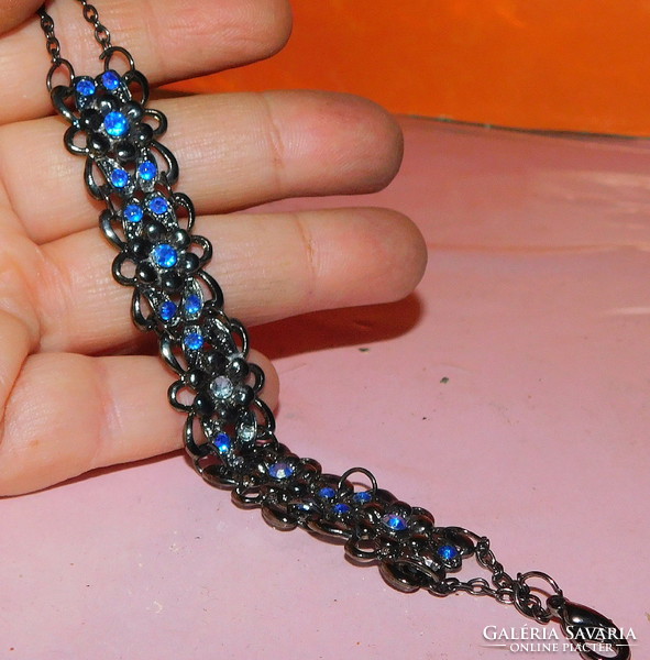 Night black mourning jewelry bracelet
