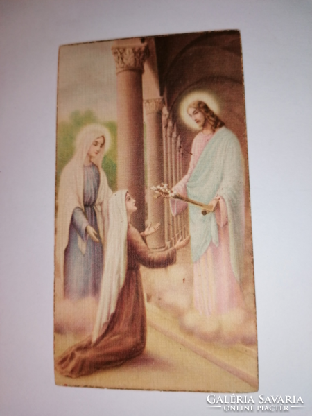 Old holy image, prayer, in a prayer book 1932. 90.