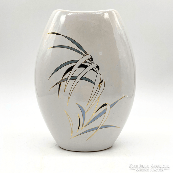 Bamboo patterned vase - w.Germany-