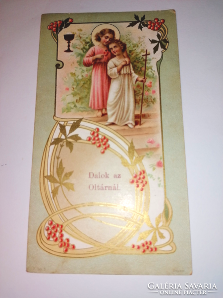 Antique holy image, prayer book, prayer book 1908 !!. 44.