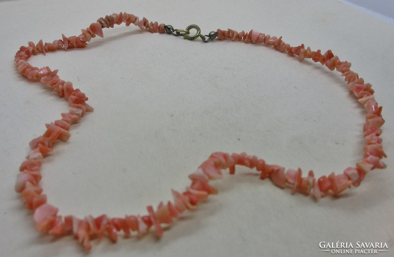 Beautiful little real coral necklace