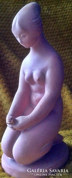Béla Kucs, terracotta, 26 cm high